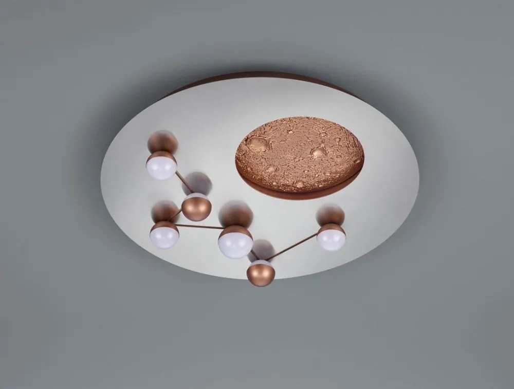 TRIO 644810107 ZODIAC Modern Mennyezeti Lámpa LED IP20