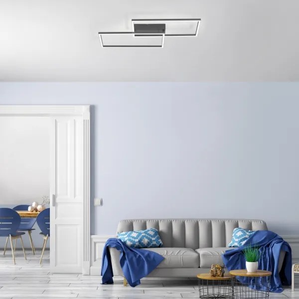 Leuchten Direkt 14140-18 - LED fényerő-szabályozó lámpa IVEN 2xLED / 13.5W / 230V + RC