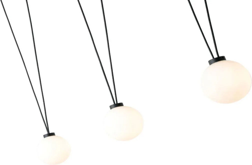 ORLICKI OR84252 MOVO Többágú Függesztett Lámpa Fehér, Fekete, Alumínium G9 IP20