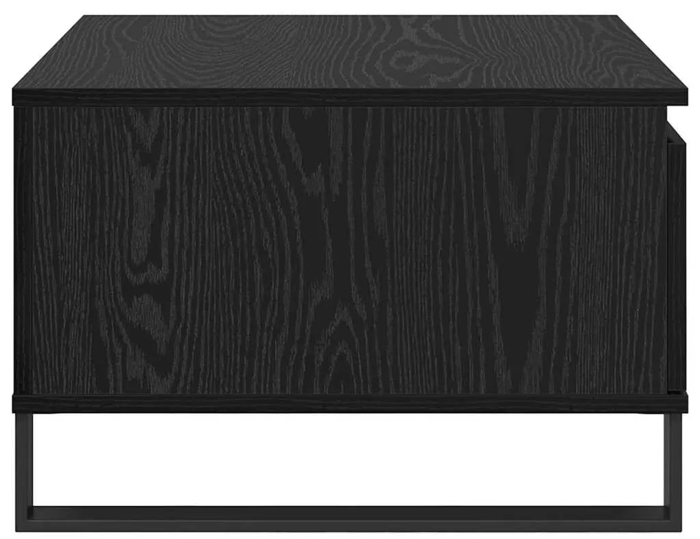 Dohányzóasztal fiókkal Musta tammi 55 x 55 x 36.5 cm Faanyag
