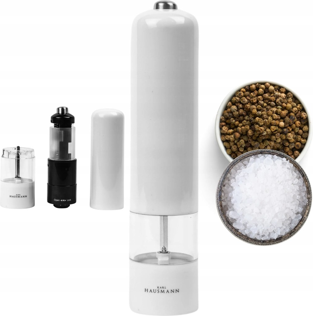 Elektromos Só- És Borsdaráló Fehér Karl Hausmann Daráló