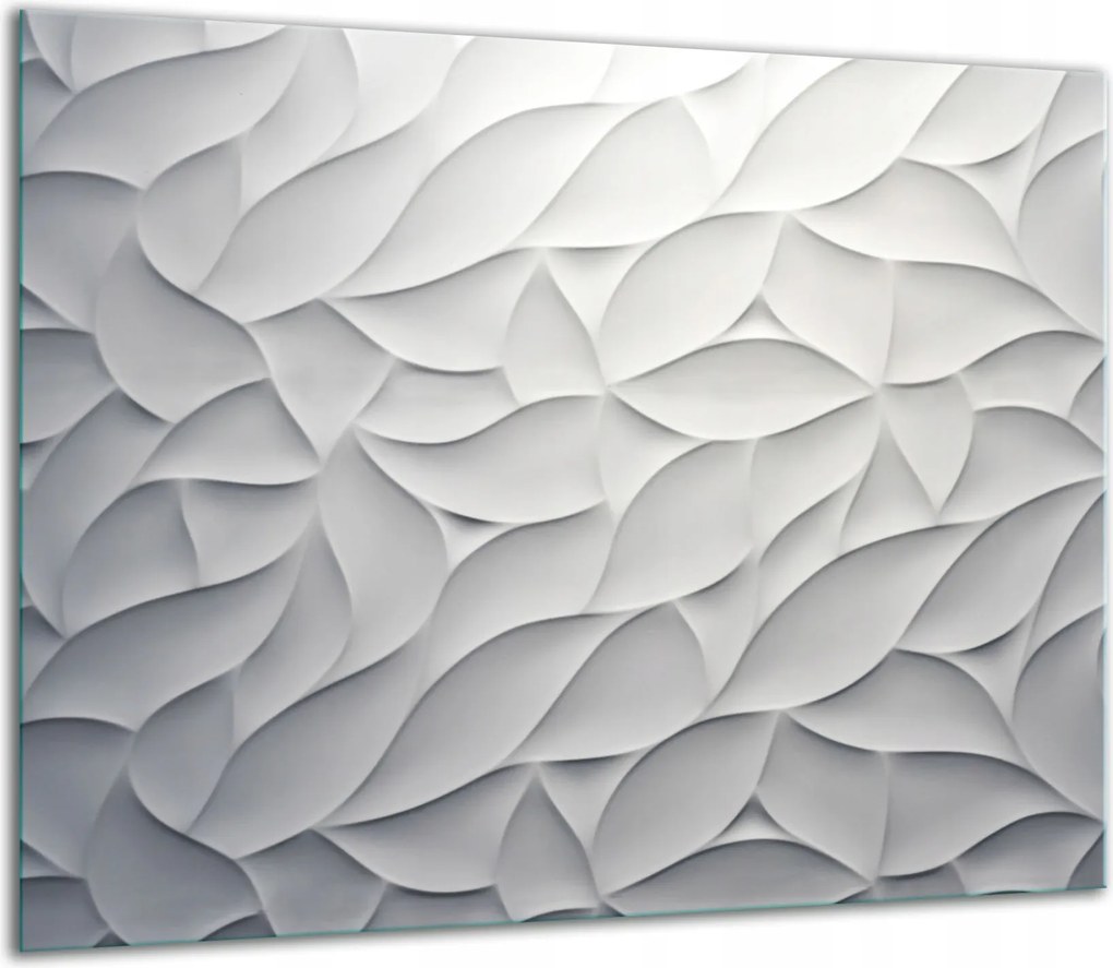 7in1 Üveg Tűzhelyvédő Főzőlap 60x52 Fehér