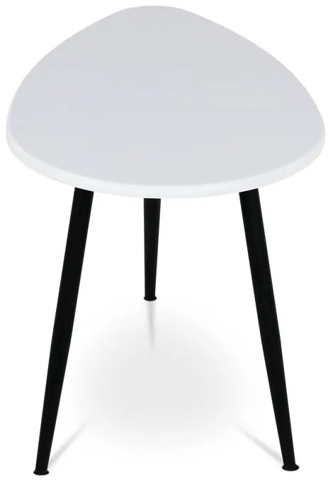 Lerakóasztal 60 × 40 × 45 cm, MDF, fehér AF-3011 WT