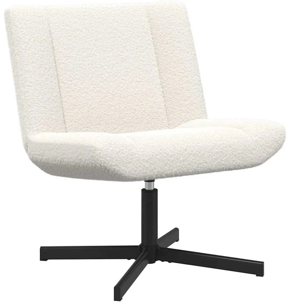 Forgószék Krém 63 x 75 x 76 cm Báránybőr