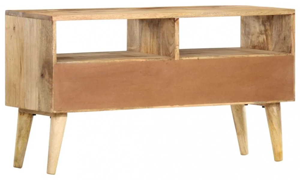 tömör mangófa TV-szekrény 90 x 30 x 50 cm
