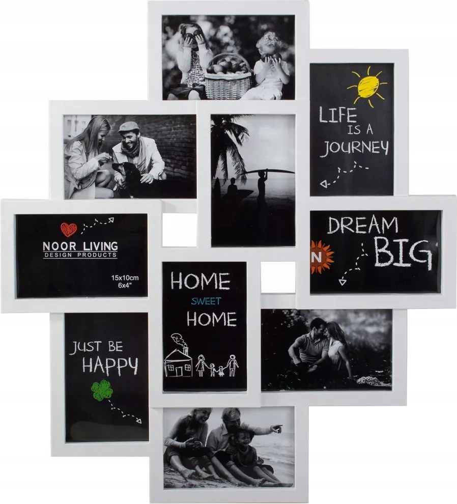 3d képkeret fotó multi képkeret 10 kép nagy