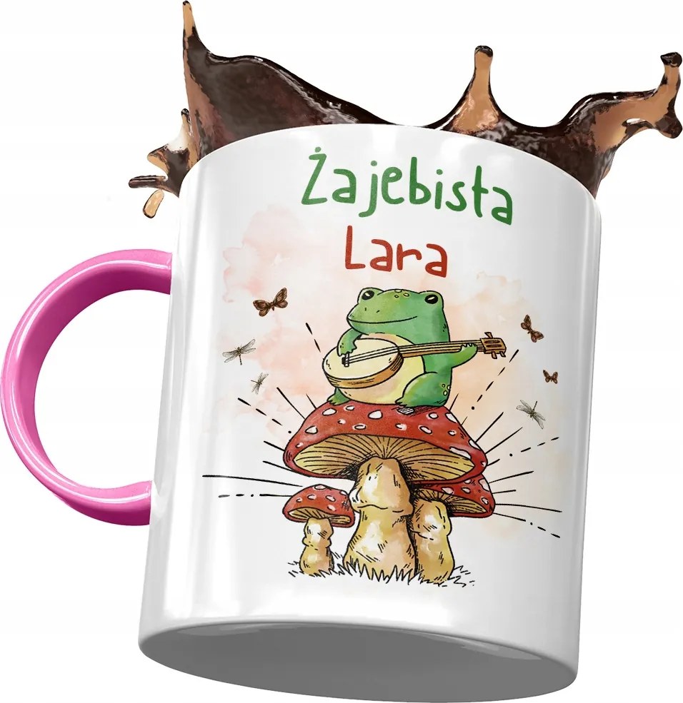 Bögre Lara Feleség Barátnő Ajándék Nyomtatott Fotóval