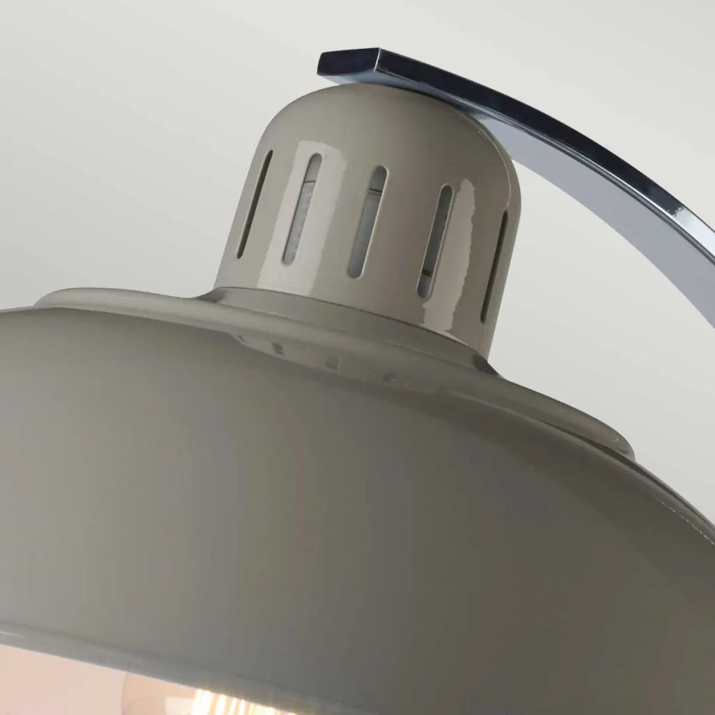 Elstead Lighting FRANKLIN FRANKLIN-GREY Asztali lámpa 1x60W/E27