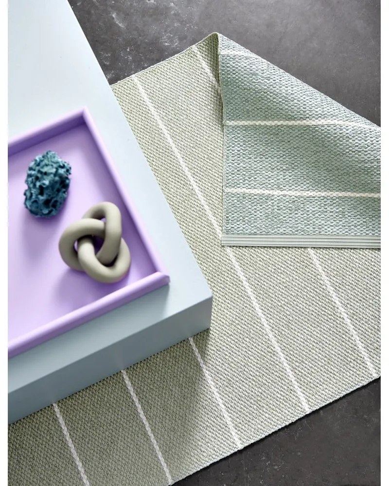 Világoszöld kültéri-beltéri szőnyeg 70x90 cm Carl Sage – Pappelina