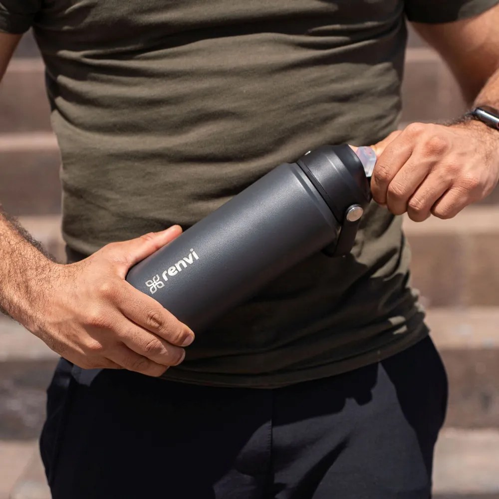 Renvi Termosz Fém Kulacs (710 ML) Onix