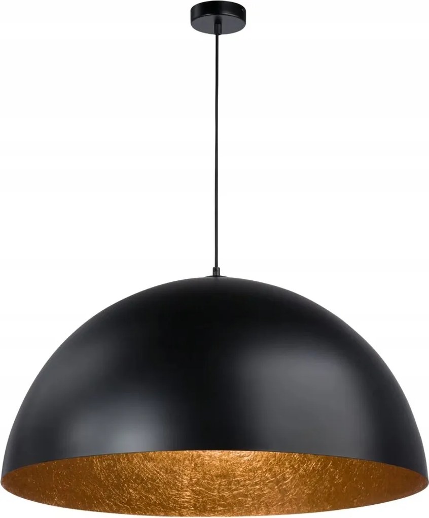 Függőlámpa fekete réz 35 cm modern dekoratív loft Sigma