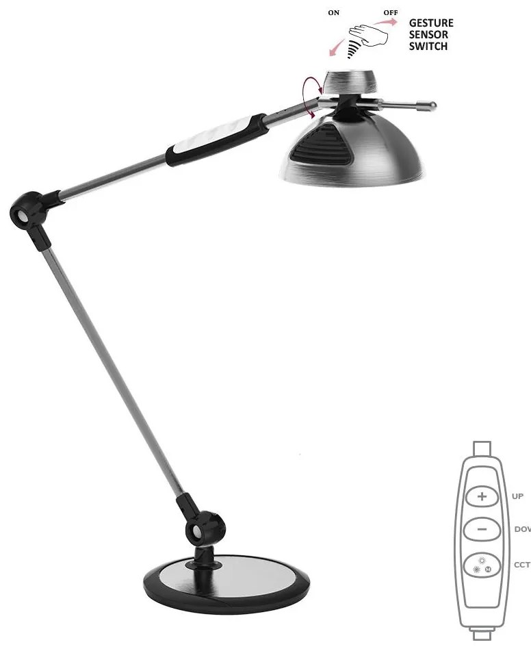 Prezent Prezent 31211 - LED Dimmelhető asztali lámpa AMSTERDAM LED/10W/230V 31211
