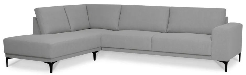Szürke sarokkanapé (bal oldali) Chile – Scandic