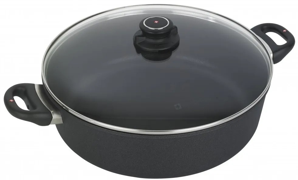 SWISS DIAMOND® gyémánt felületű lábas 32 cm fedővel indukciós