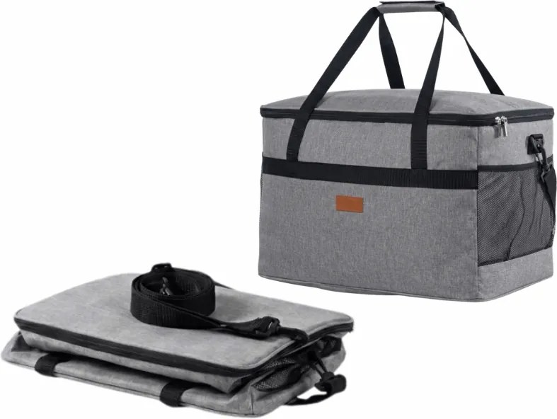 Utazó termosztáska CAMP TOUR 40L, szürke