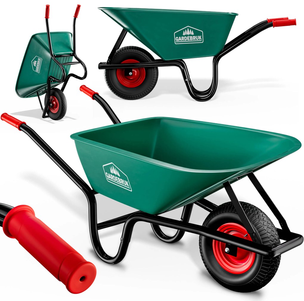 Gardebruk® Kerti kerék 100l - zöld