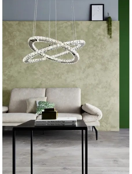 Eglo 31667 - LED Mennyezeti függesztékes lámpa VARRAZO LED/29,6W/230V