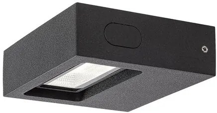 RÁBALUX 7052 GANGES Modern Kültéri Fali Lámpa Matt Fekete IP44
