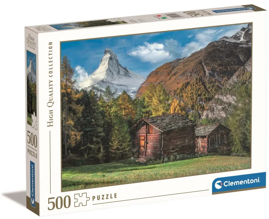 Alpesi táj Matterhorn 500 db-os puzzle Clementoni