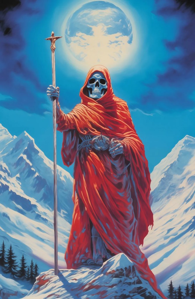 Poszter 56,6x86,4cm A hegyi hold őrzője