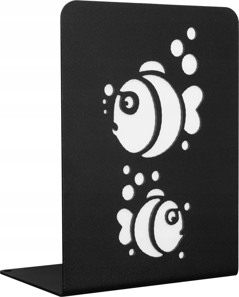 Könyvtámasz Halak fekete