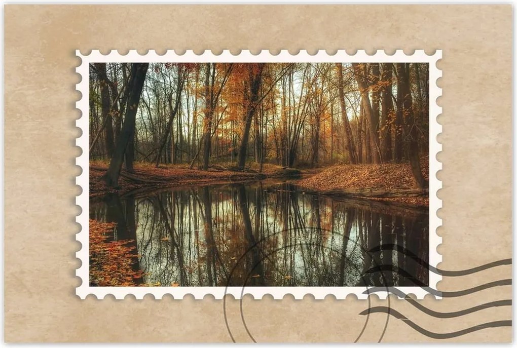 Poszterek 90x60 Őszi táj Tájkép