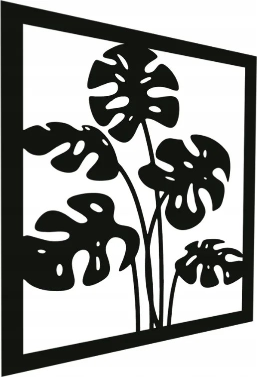 Áttört Kép Monster Növény Konyhába Nappaliba Fali Dekoráció 3D Panel