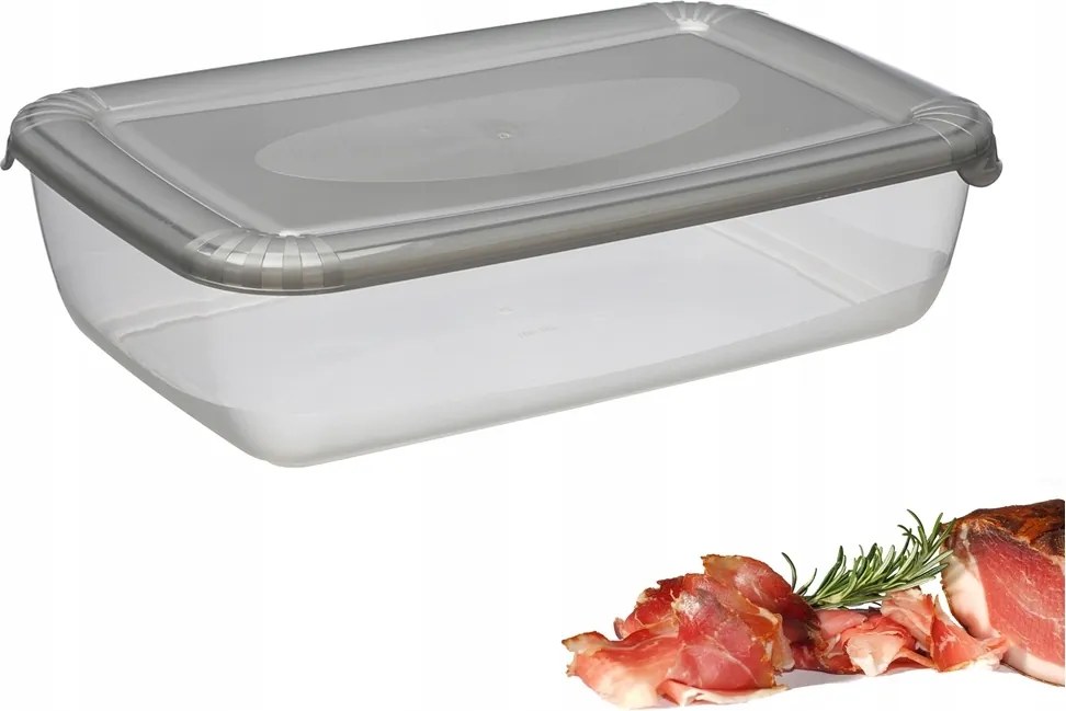 Ételtároló doboz Plast Team Polar 1,9 l szürke