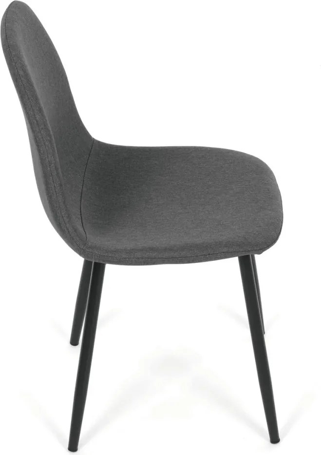 CT-V2972 GREY2 szürke szövet étkezőszék