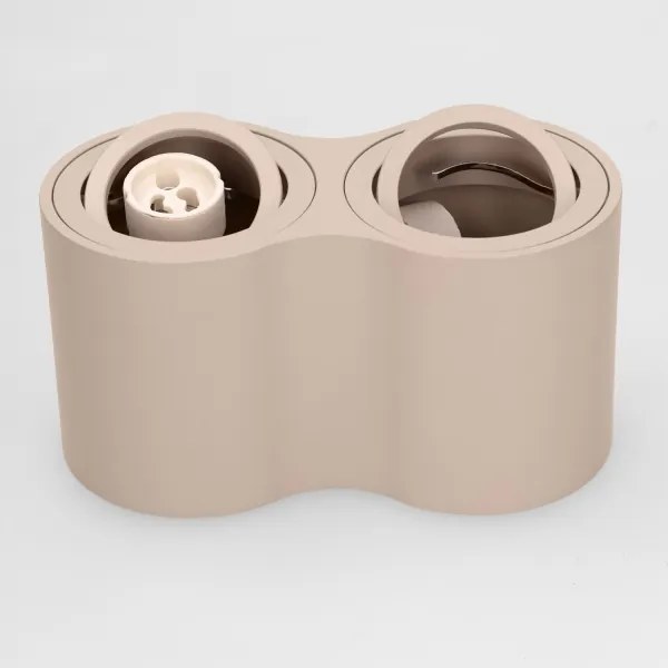 BRILAGI - Spotlámpa MIA DOUBLE 2xGU10/30W/230V bézs