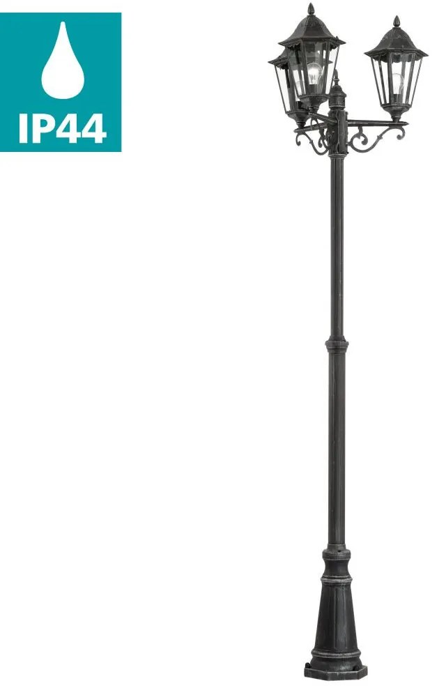 Eglo Navedo 93465 kültéri kandeláber, 3x60W E27