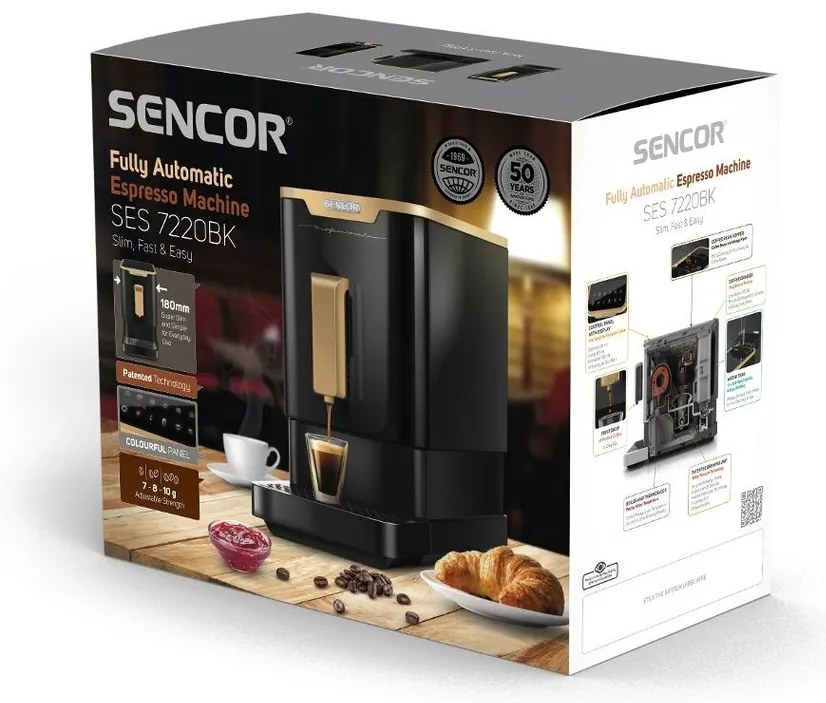 Sencor SES 7220BK automata eszpresszógép