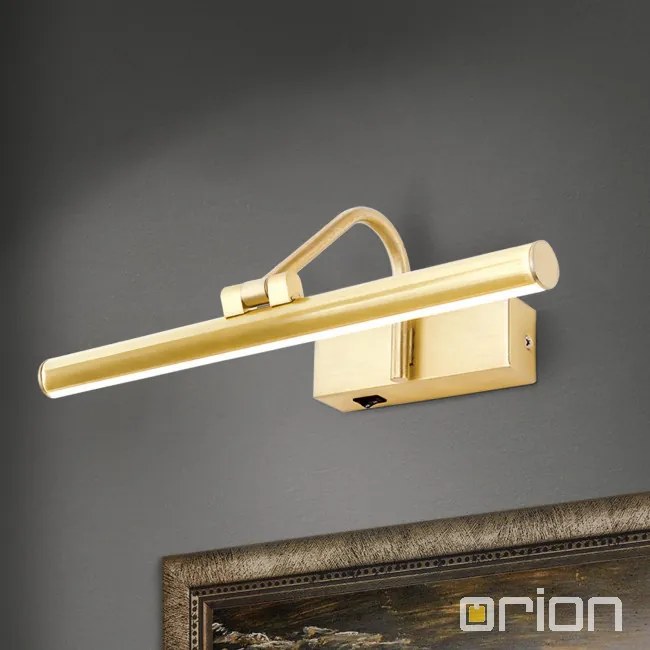 Képmegvilágító Lámpa Arany PORTRAIT ORION WA2-1338-GOLD