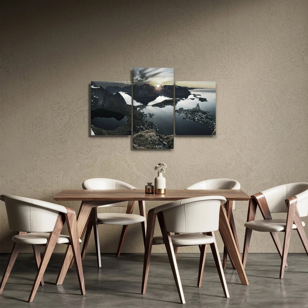 Kép - Norvég hegyek (90x60 cm)