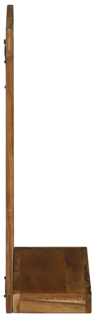 Fürdőszoba Tükör 50x22x70 cm Szilárd Akác