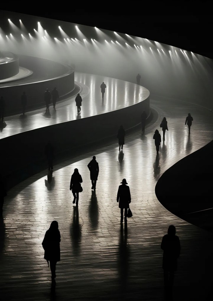 Poszter 21x29,7cm Sugárzás az árnyékban