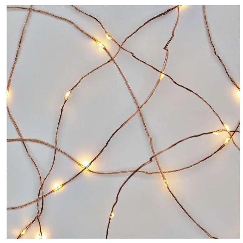 LED Karácsonyi kültéri lánc 100xLED/15m IP44 meleg fehér