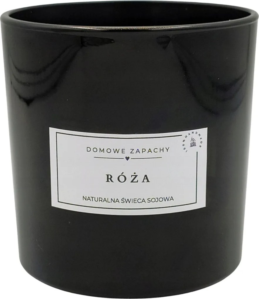 Természetes Szójagyertya Rózsa 350 ml Illat Virágos Ajándék