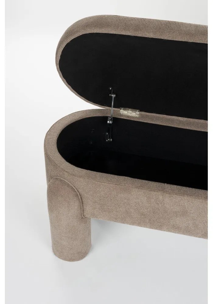 Világosbarna pad Orly – White Label