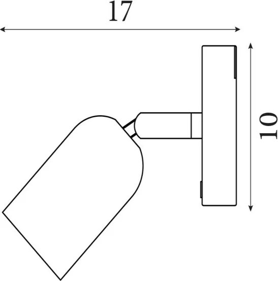 Searchlight 23350GR - LED fényerőszabályozható, újratölthető fali lámpa CONE LED/1,5W/5V zöld