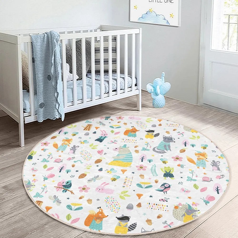 Gyerek szőnyeg ø 100 cm Comfort – Mila Home