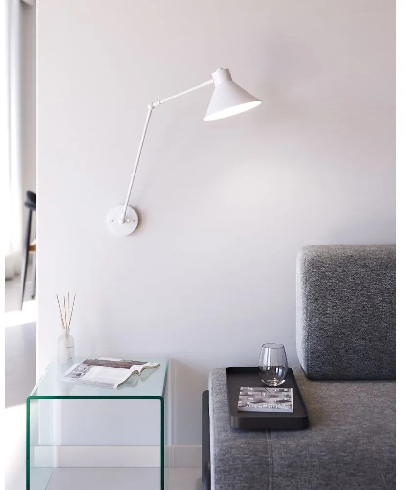 Fehér fali lámpa Dione – Kave Home