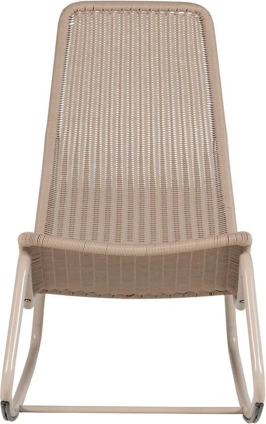 Bézs műrattan kerti fotel Tom – WOOOD