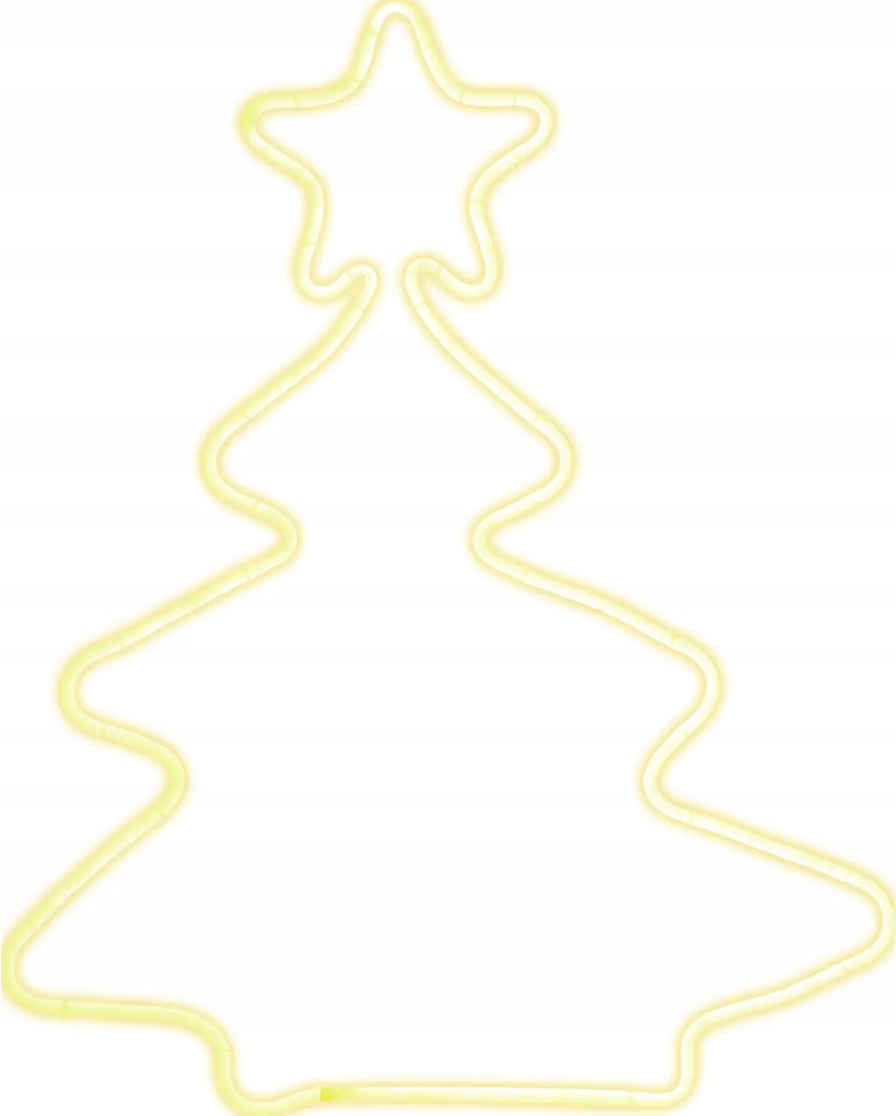 Neon LED-es nagy karácsonyfa karácsonyi 55 cm