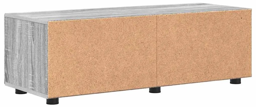 TV szekrény fiókkal Szürke sonoma 100.5 x 39 x 30 cm Faanyag