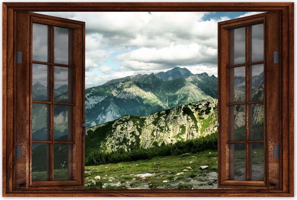 Poszterek 90x60 Kilátás a Tátrából