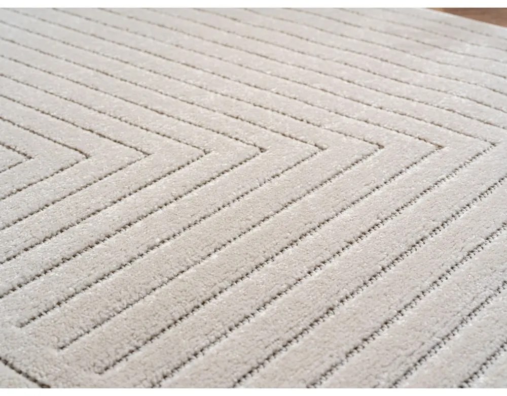 Krémszínű kerek kültéri-beltéri szőnyeg ø 120 cm Nova 1202 – Ayyildiz Carpets