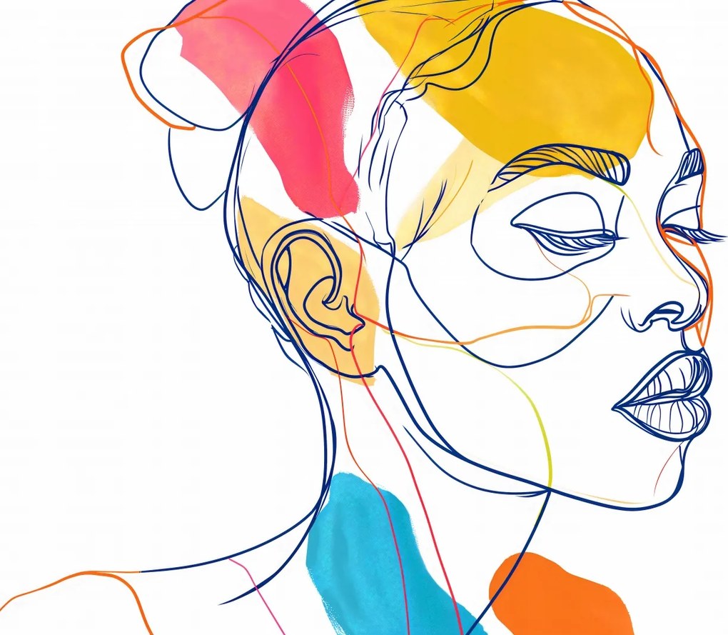 Poszter 66,5x46,5cm Kontúros szavak