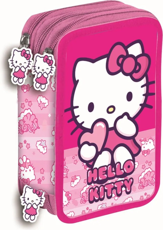 Hello Kitty Unicorn tolltartó töltött 3 emeletes