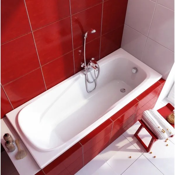 Ravak CO11000000 - Kád VANDA 150x70 cm akril/fényes fehér